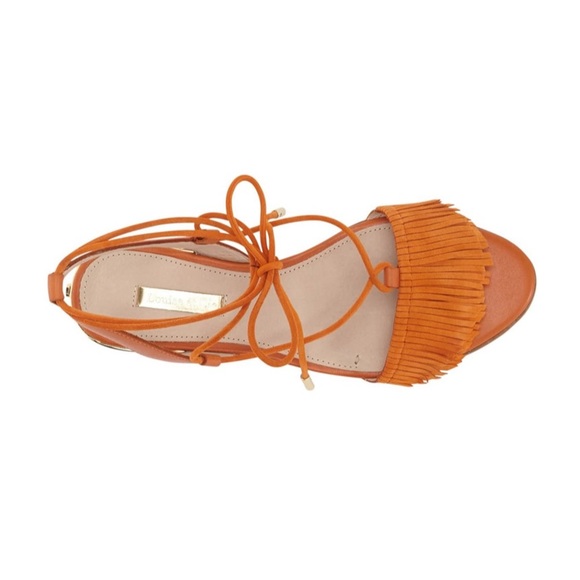 LOUISE ET CIE Cyan' Fringe Sandal Size 5.5 - Picture 3 of 4